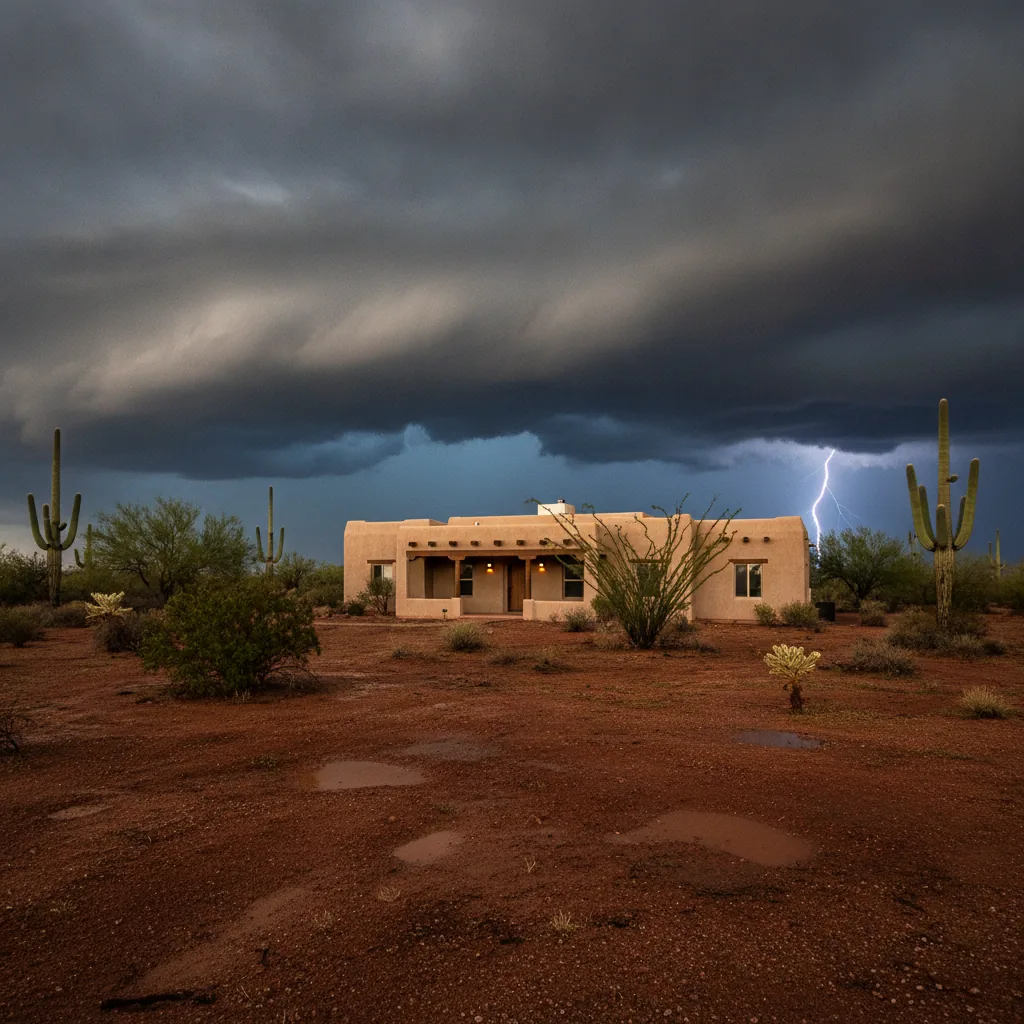 How Monsoon Season and Expansive Soil Move Mesa Foundations